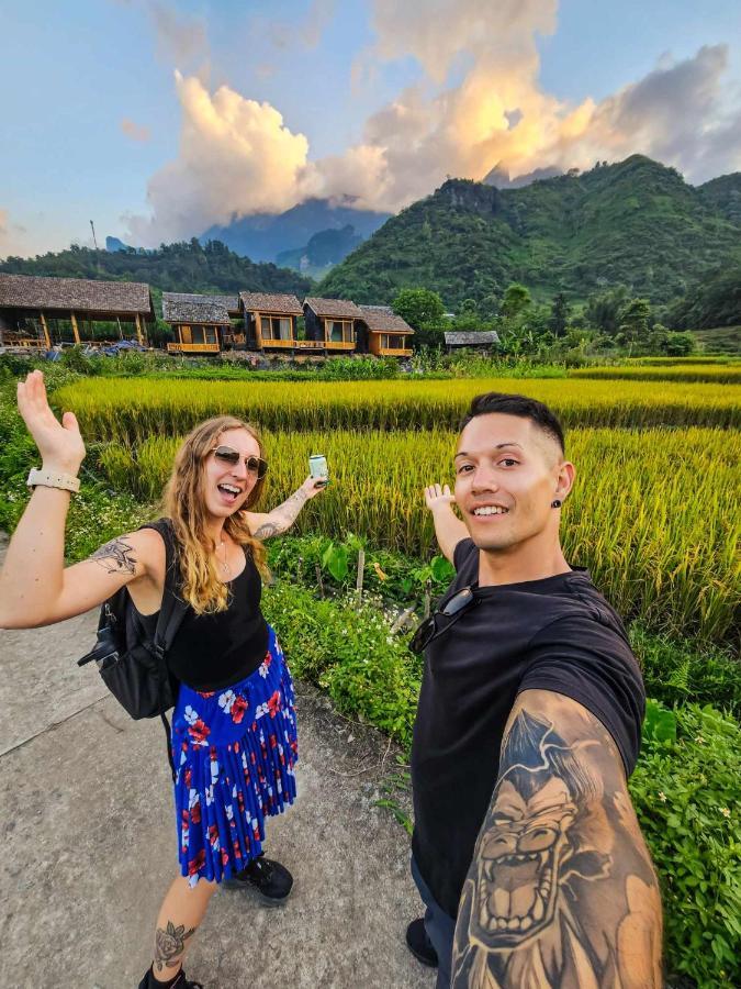 Du Gia Eco Homestay Lang Cac Luaran gambar