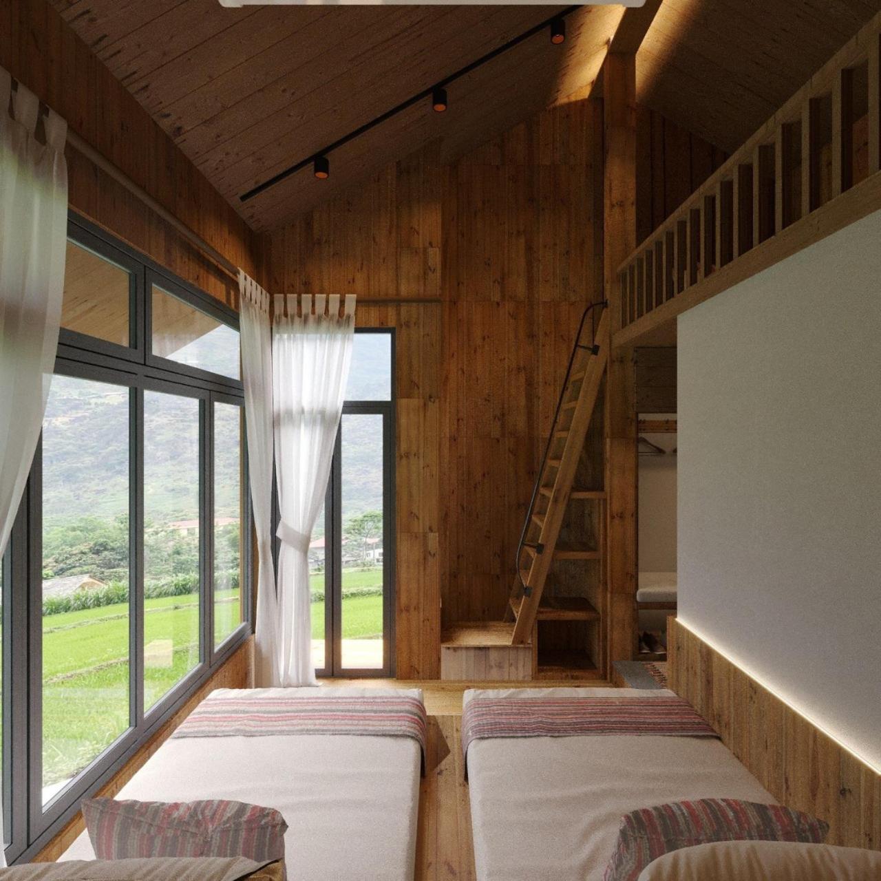Du Gia Eco Homestay Lang Cac Luaran gambar