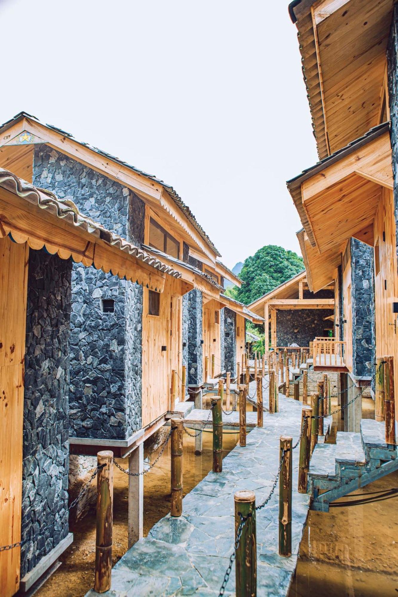 Du Gia Eco Homestay Lang Cac Luaran gambar